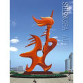 Modern Large Stainless steel Sculpture for Outdoor decoration